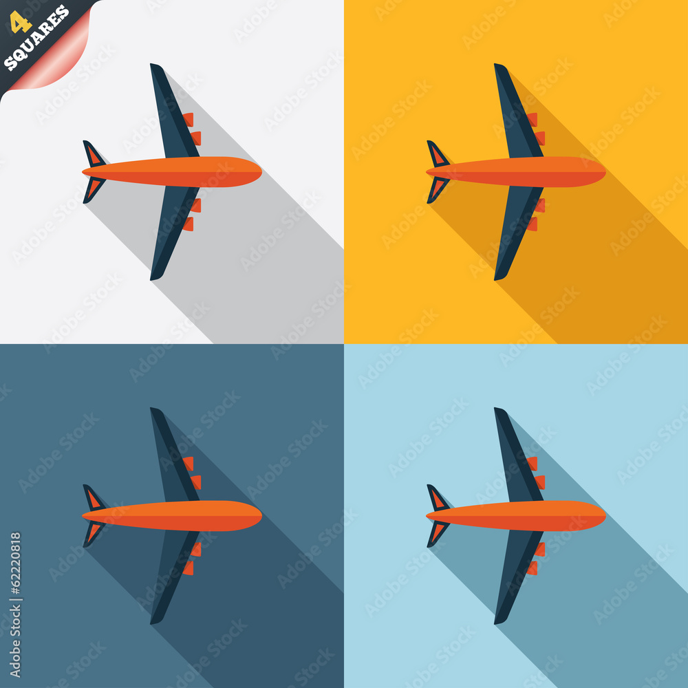 Airplane sign. Plane symbol. Travel icon. Airplane sign. Plane symbol. Travel icon.