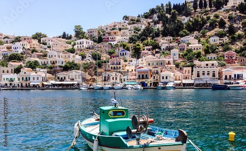 Greece. Symi. Boat.