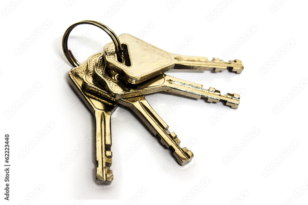 key isolated on white background key isolated on white background