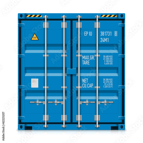 Freight shipping, cargo container