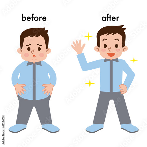 男性の体重とダイエット