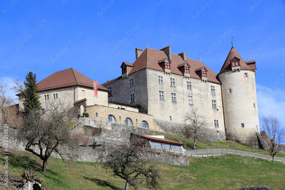 Château de Gruyères en Suisse