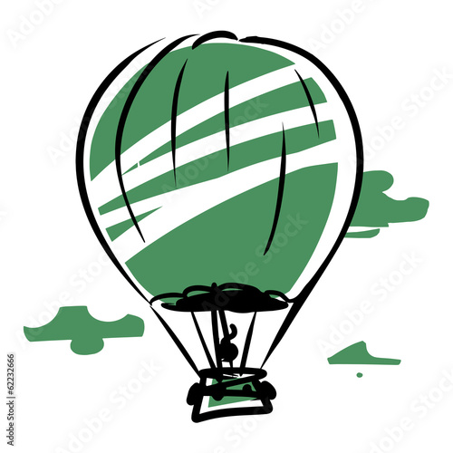 balloon in the sky