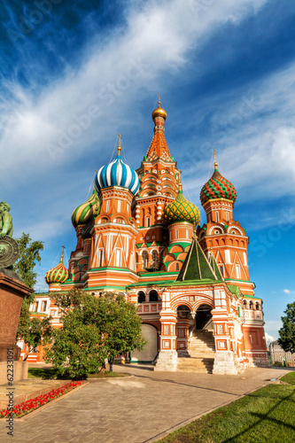 St. Basil's Cathedral, in Red Square, Moscow, Russia