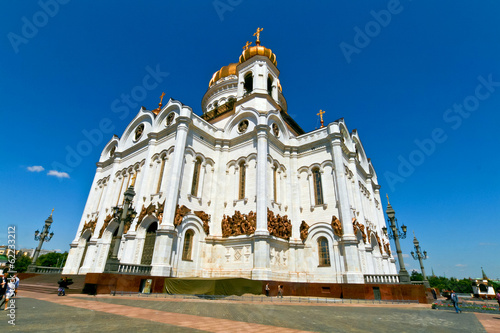 Cathedral of Christ the Saviour in Moscow, Russia
