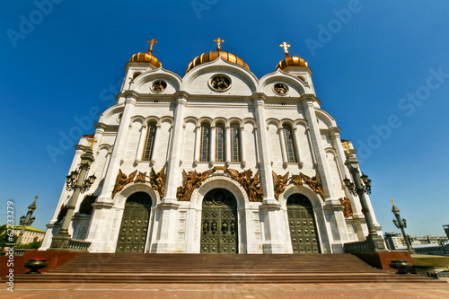 Cathedral of Christ the Saviour in Moscow, Russia