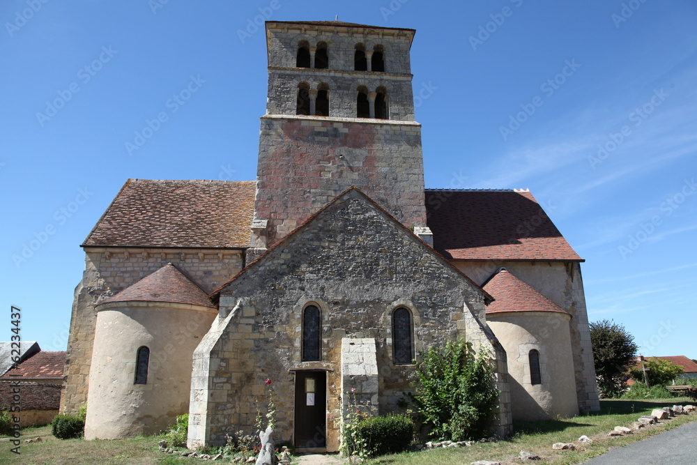 Eglise romane de St Laurent de Béart.