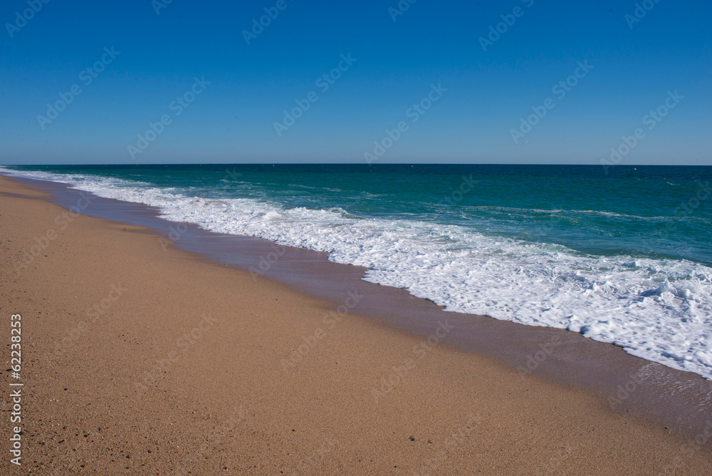 Crystalline waters beach