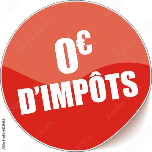 étiquette 0 € d'impôts