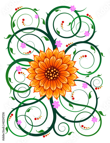 floral ornament