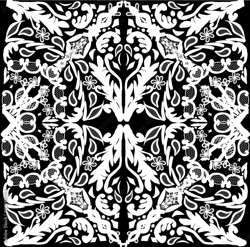 white symmetrical abstract square design white symmetrical abstract square design