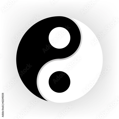 yin yang vector
