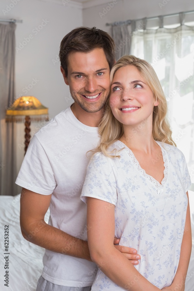 Portrait of a smiling young couple together Portrait of a smiling young couple together