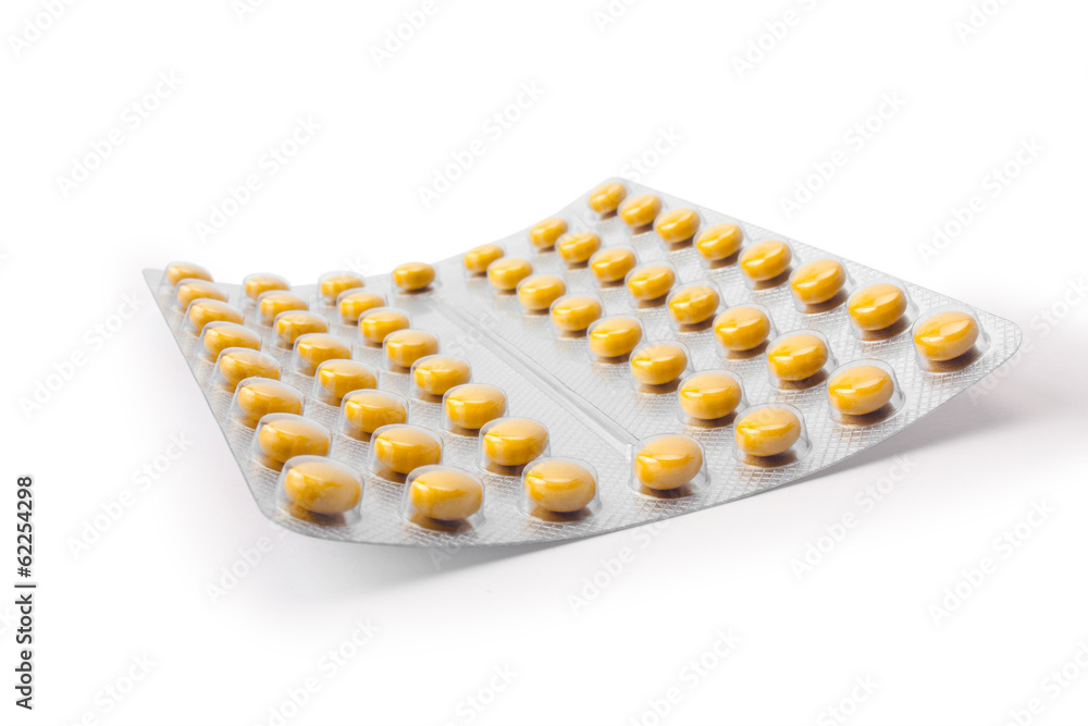 pills in a packing pills in a packing