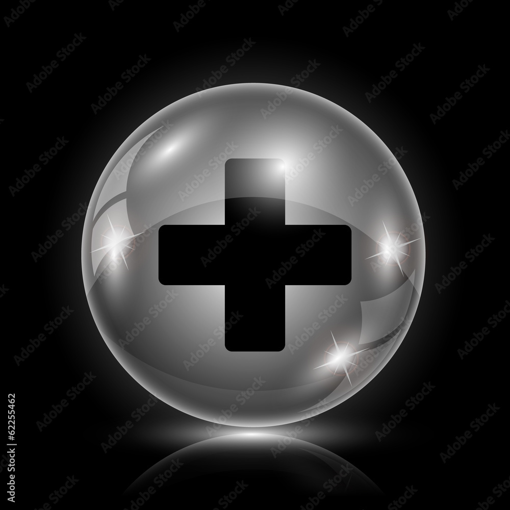 Obraz premium Medical cross icon