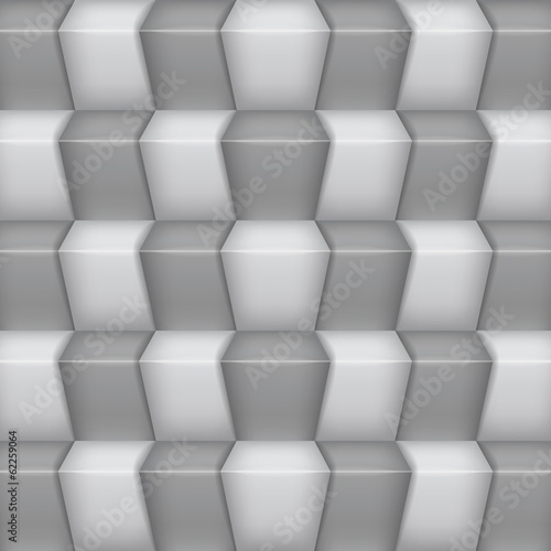 Abstract stairway background. White and grey