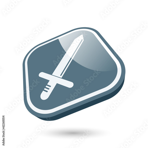 schwert symbol sicherheit modern icon