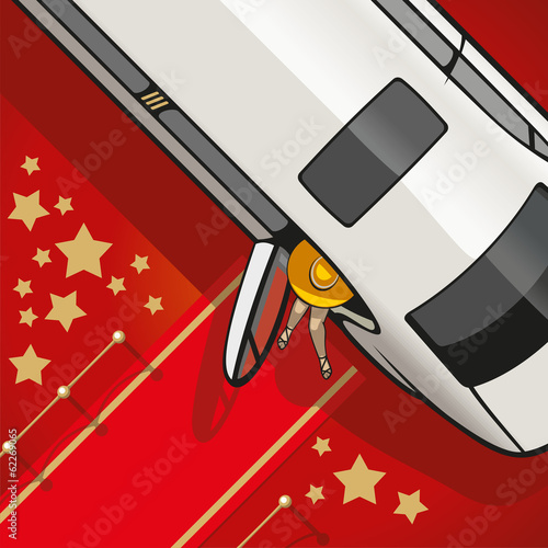 Limo on the Red Carpet
