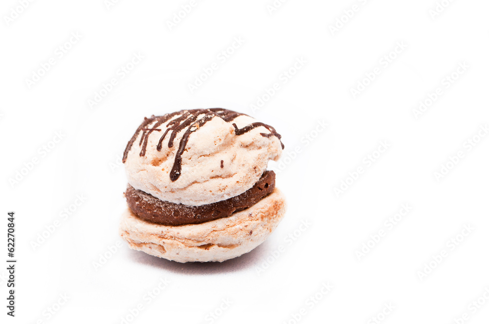 petit four mini macacron chocolaté petit four mini macacron chocolaté