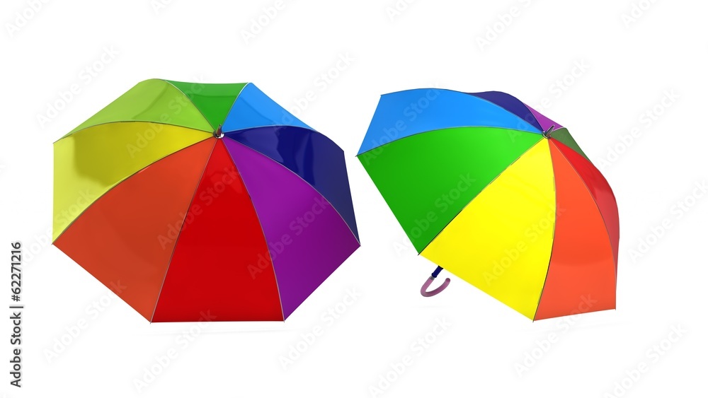 Rengarenk Şemsiyeler
