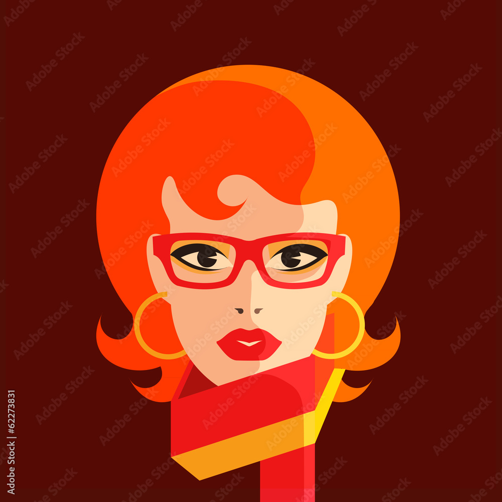 Woman. Vector format Woman. Vector format