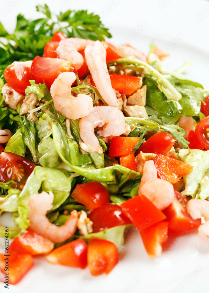 salad with shrimps salad with shrimps
