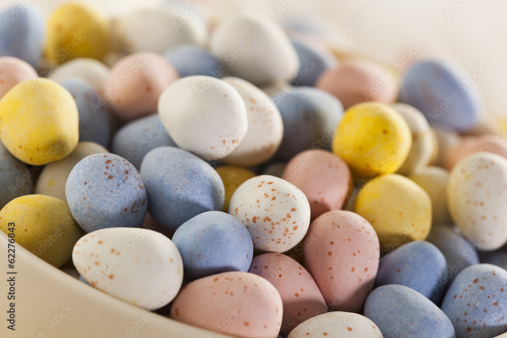 Festive Chocolate Easter Candy Eggs Festive Chocolate Easter Candy Eggs