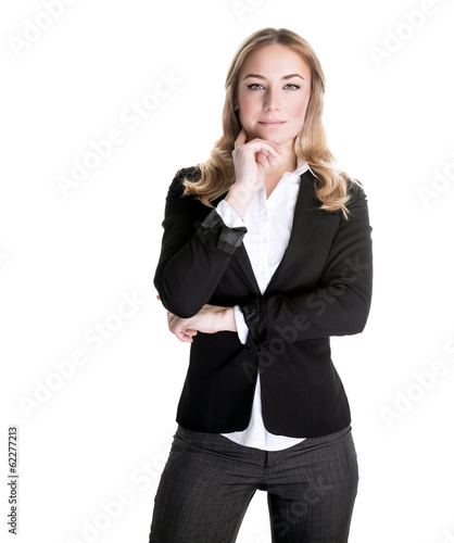 Confident business woman