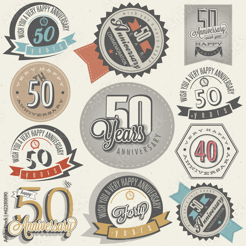 Vintage style 50 anniversary collection
