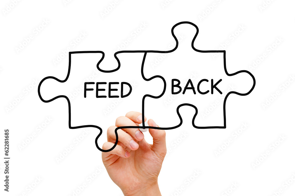 Feedback Puzzle Concept Feedback Puzzle Concept