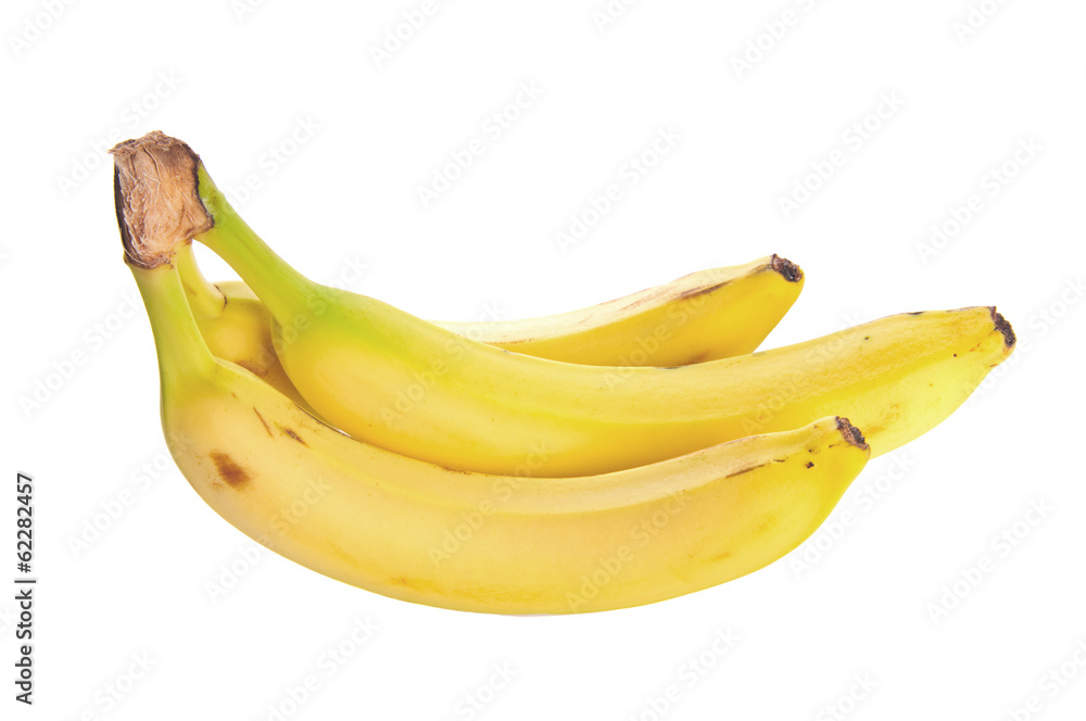 Banana's isolated on a white background Banana's isolated on a white background