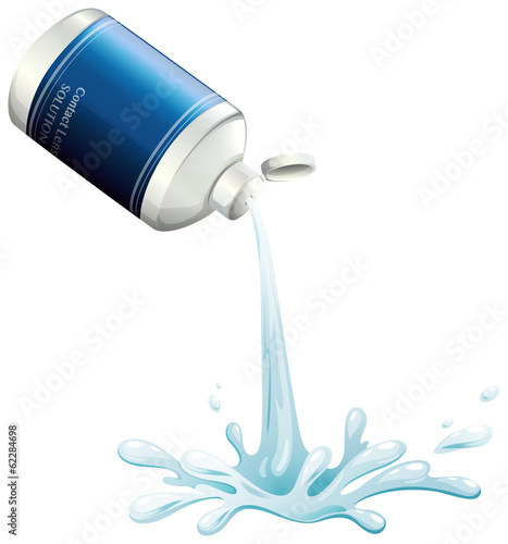 A contact lens solution
