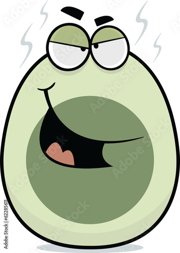 Cartoon Sinister Rotten Egg
