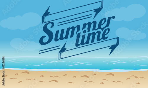 summer time vector