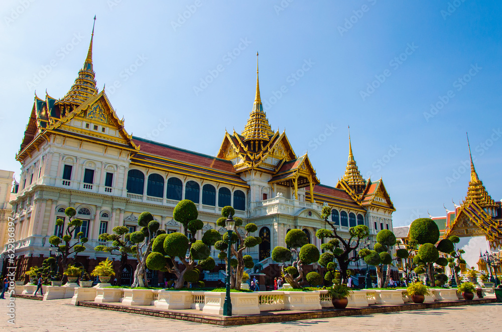 Naklejka premium Grand palace bangkok, THAILAND