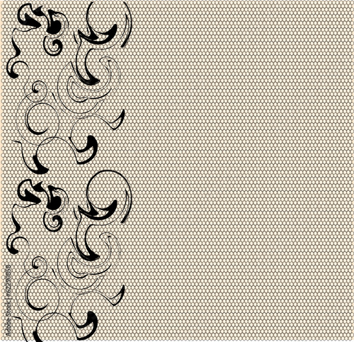 Modern Lace Abstract