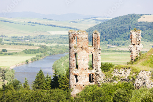 ruins of Plavec Castle, Slovakia