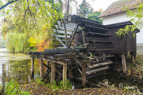water mill, Dunajsky Klatov, Slovakia photo