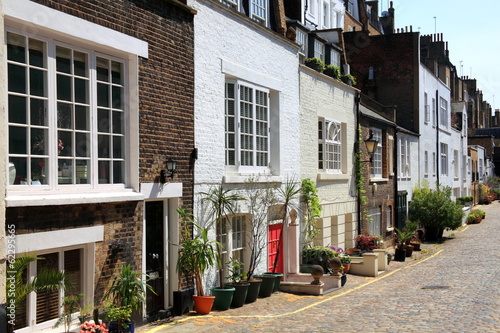 London mews houses photo