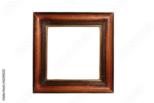 ancient beautiful wood frame