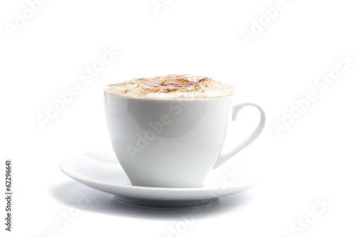 Cappuccino cup of coffee photo