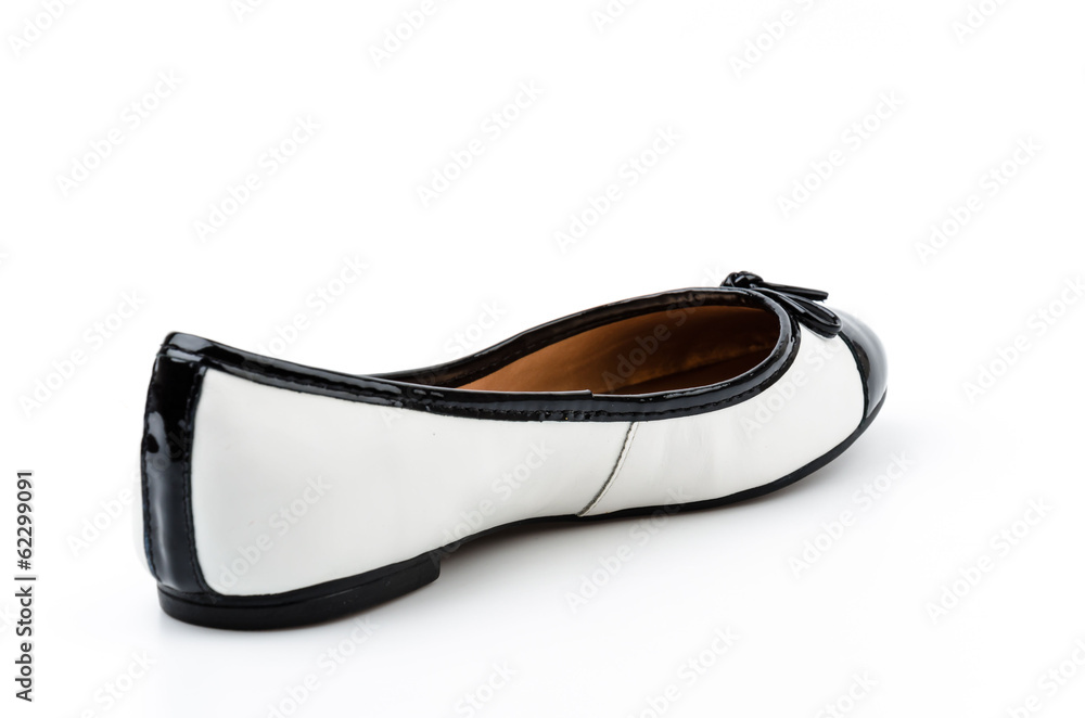 Sandal shoes isolated white background Sandal shoes isolated white background