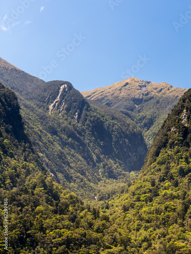 Fjord of Doubtful Sound in New Zealand