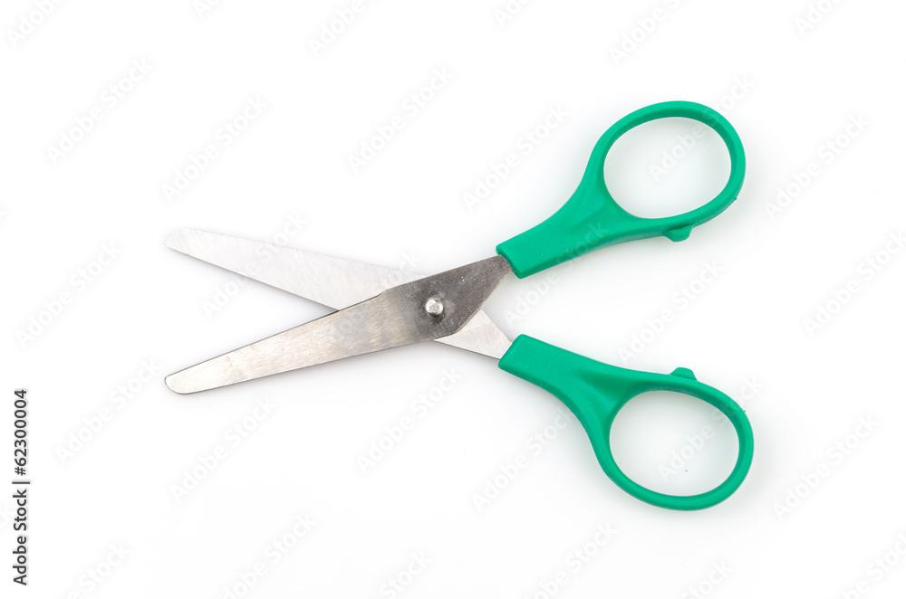 Scissors isolated white background Scissors isolated white background