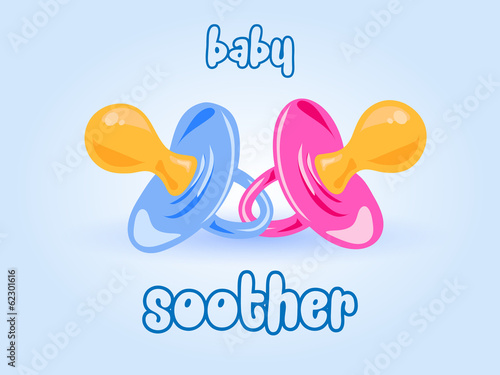 baby soother background