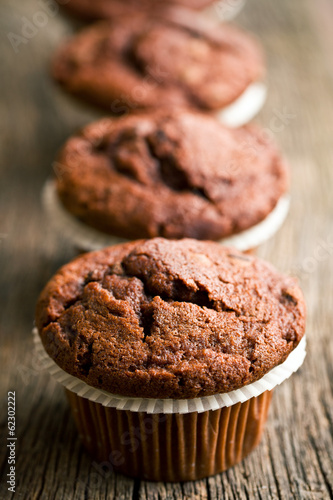 Wallpaper Mural chocolate muffins Torontodigital.ca