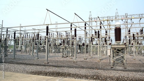 Power station for making electric energy photo