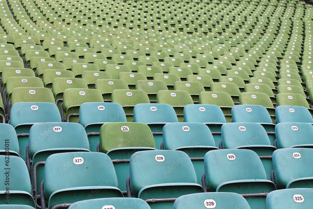 Fototapeta premium seats in stadium