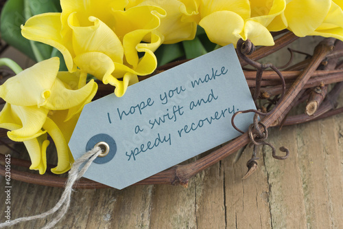 Fototapeta Naklejka Na Ścianę i Meble -  get well