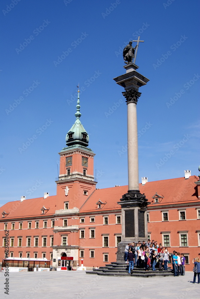 Obraz premium zamek królewski w warszawie